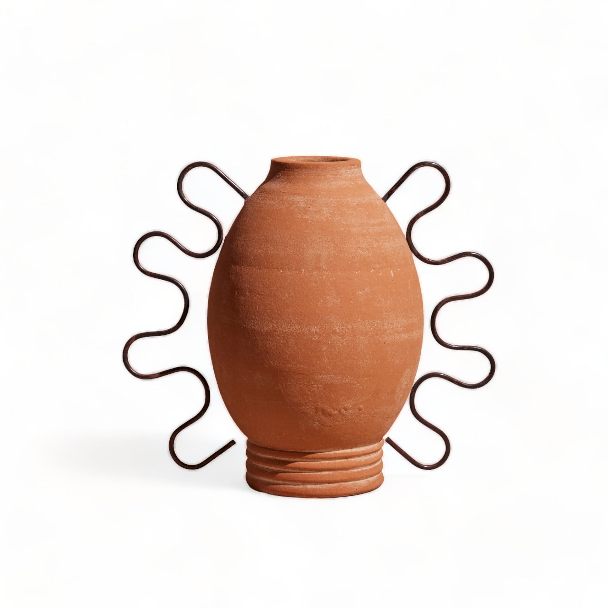 Aman Terracota Vessel by Diego Olivero Studio