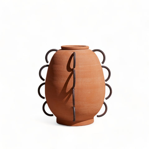 Ella Terracota Vessel by Diego Olivero Studio