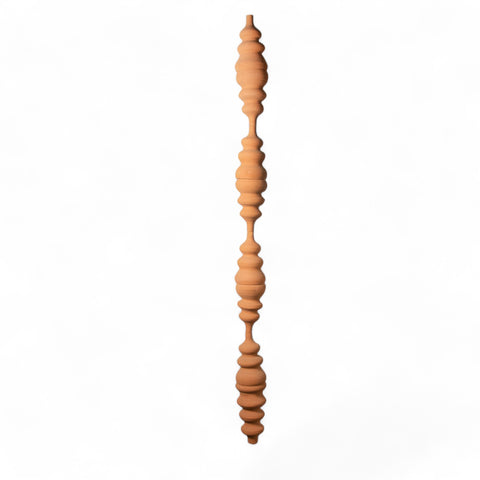 Hanging Terracotta Totem IV by Diego Olivero Studio