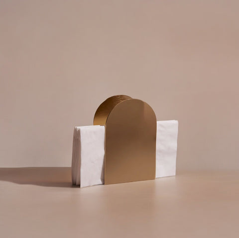 Arco Metal Napkin Holder by Diego Olivero Studio