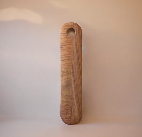 Large Hand-Carved Wooden Board by Diego Olivero Studio