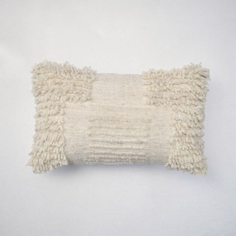 White Block Pillow Covers by Diego Olivero Studio