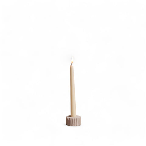 Pilar Low Candle Holder by Diego Olivero Studio