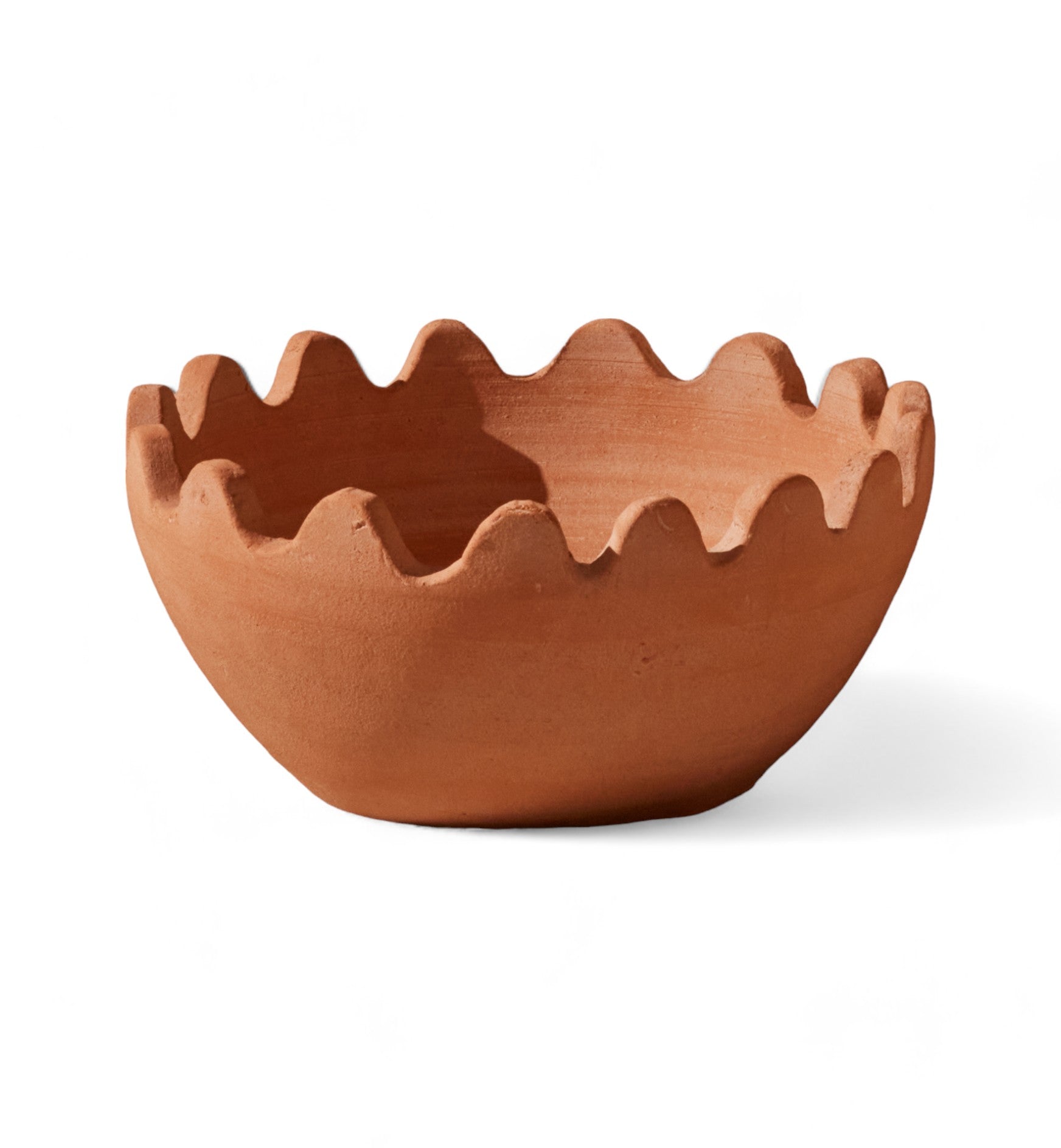 Ena Terracotta Bowl by Diego Olivero Studio