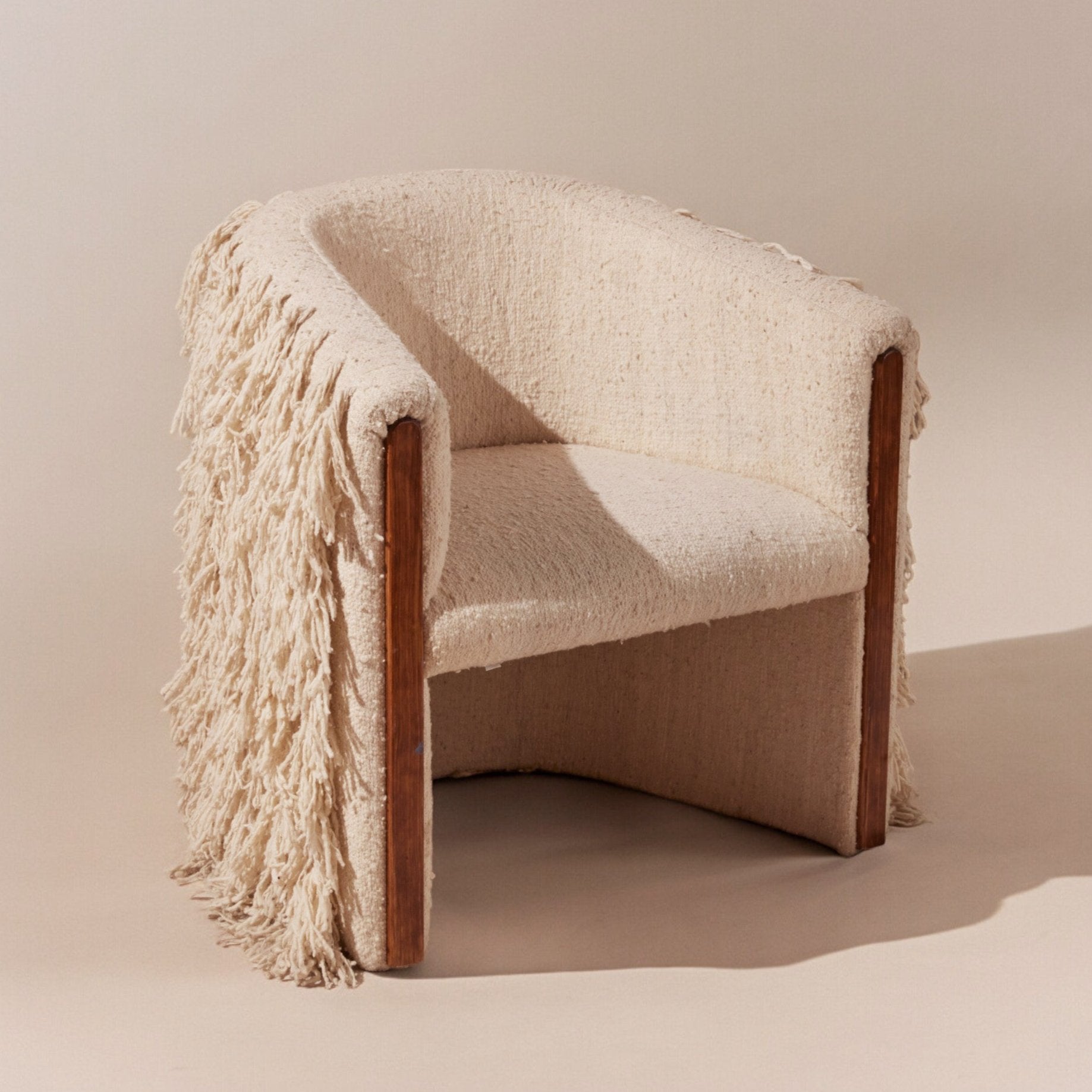 Hilana Wool Chair by Diego Olivero Studio