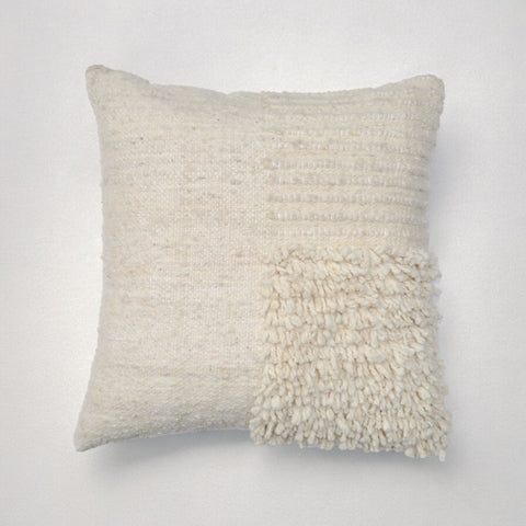 White Block Pillow Covers by Diego Olivero Studio