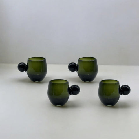 Potosí Glass (Set of 4) by Diego Olivero Studio