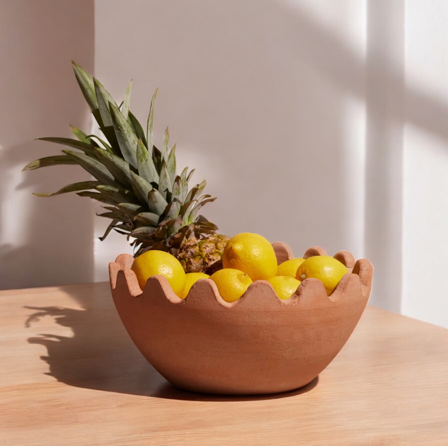 Ena Terracotta Bowl by Diego Olivero Studio