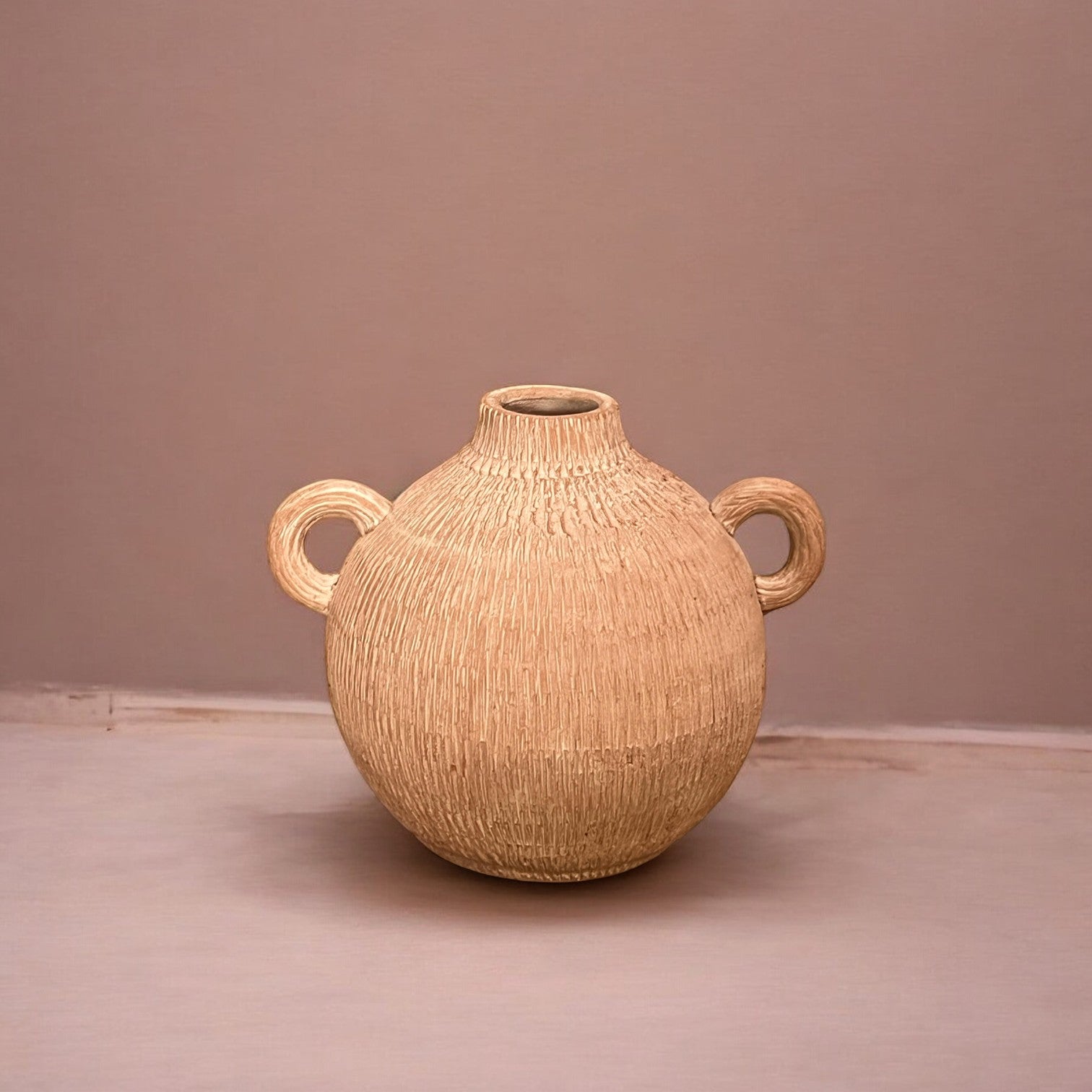 Marla Terracotta Vessel by MESO