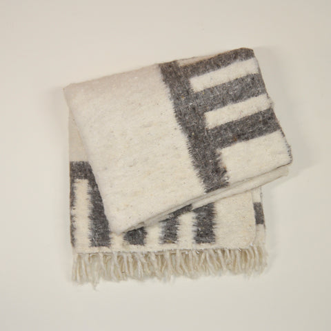 Jocote Napped Wool Throw by MESO